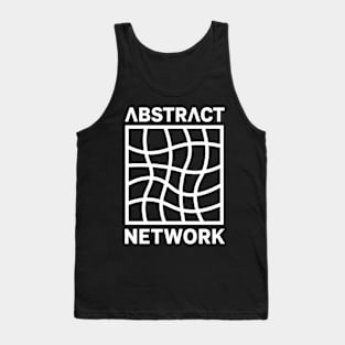 ABSTRACT NETWORK - minimalist art Tank Top